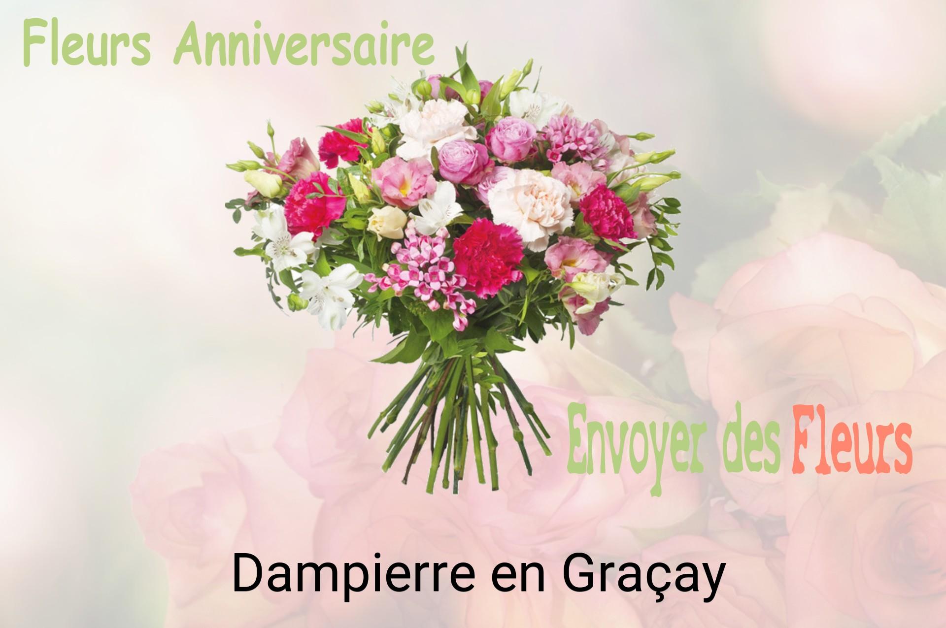 Bouquet de fleurs d’anniversaire livré à Dampierre-en-Graçay